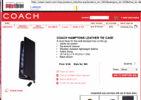 coach wayback July 10, 2003 COACH HAMPTONS LEATHER TIE CASE  style 569.png