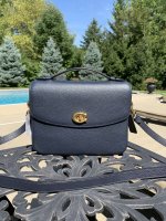 coach cassie navy