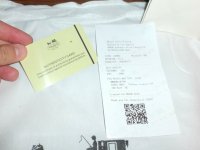 myglobalgaragesale fake Coach with fake props and fake receipt fake auth card and receipt.jpg