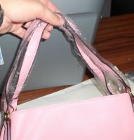 myglobalgaragesale fake Coach with fake props and fake receipt handles.jpg
