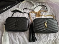 YSL LOU CAMERA BAG, UNBOXING, BLACK HARDWARE