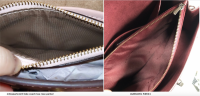 milosearle123 fake coach tea rose parker vs authentic 52611 in zipped pocket.png