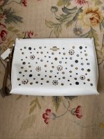 Chalk Tea Rose Rivets Lg Clutch.jpg