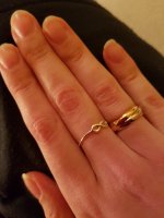 Is my trinity ring too big? | PurseForum