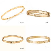 Alternatives to Cartier Love bracelet 