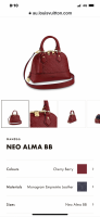 Introducing the Louis Vuitton Neo Alma in Monogram Empreinte - PurseBlog