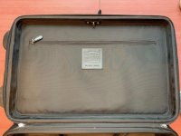 coach-roller-carry-on-luggage-black-leather-and-nylon-weekendtravel-bag J3L-5955 open luggage.jpg