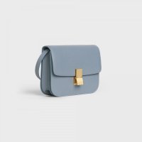 Celine Box Gray Bags- come in 2 different leather types: Smooth Calfskin  Dark Gray and Liege Light Gray. #linkinbio #celine #old…