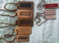 eclecticsalesandmore fake coach hang tag lot - red genuine.png