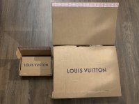Louis Vuitton UPS packaging/how it showed up at my door steps. Not