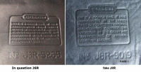 in question J6R-5266 vs fake J8R-9019.png