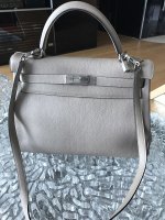 Vintage Hermes Kelly 32 Retourne  Review and Wear and Tear 
