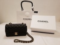 Chanel Classic Mini Flap (lambskin w/ champagne gold hardware) from Paris!  | PurseForum