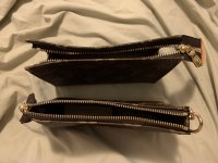 Louis Vuitton Mini pochette vs Toiletry 15 