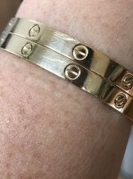 Cheap >cartier love bracelet scratches easily big sale - OFF 62%