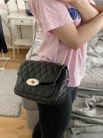 mulberry quilted darley black