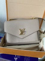 Louis Vuitton Mylockme Greige Beige Canvas One Size – Luxe Collective
