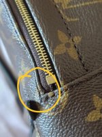 LV Palm Spring Mini 2 YEAR Update, wear and tear, glazing issue