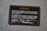 Authenticity card.JPG