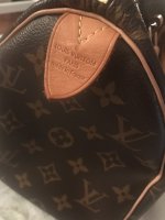 5 stages of patina process on my Louis Vuitton #chanel #luxurygoods #d