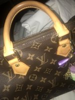 5 stages of patina process on my Louis Vuitton #chanel #luxurygoods #d