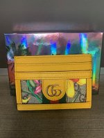 Gucci GG Yellow Flora Ophidia Card Holder 3.jpg
