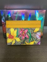Gucci GG Yellow Flora Ophidia Card Holder 4.jpg