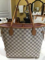 Louis Vuitton Damier Azur Saleya GM - PurseBlog