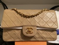 Vintage Chanel - how do you tell if the leather has been retouched