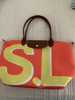 My new personalized le pliage PurseForum