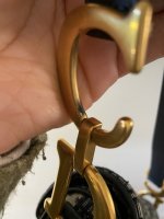 Calling all dior saddle bag owners! I have a question about the gold  hardware that usually comes with the sadde. Is it supposed to look like  that? Thank you ! : r/handbags