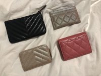 Chanel Card Holder Comparison - Flat vs. Classic Card Holder 