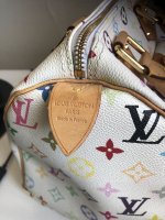Louis Vuitton Laurier Leather And Monogram Canvas On My Side Bag - Yoogi's  Closet