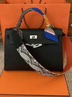 Customizing the Hermes Kelly – Canvas Shoulder Strap