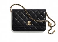 Chanel woc with adjustable strap