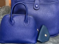 Hermes Deep Bleu vs Bleu Electric