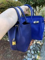 Hermes Deep Bleu vs Bleu Electric