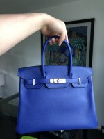 Hermes Deep Bleu vs Bleu Electric