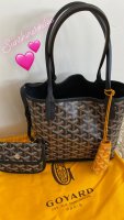 Emier - GOYARD REVERSIBLE ANJOU MINI TOTE GREY -AUD1950