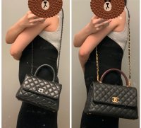 Help - can I wear coco handle in mini/small?