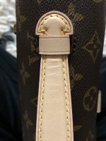 Worn once - Pochette Metis. Are these Glazing issues on the strap? Please  open pictures to see all marks. Thanks in advance : r/Louisvuitton