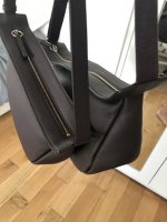 REVIEW - The Row small leather and large nylon Banana bag review
