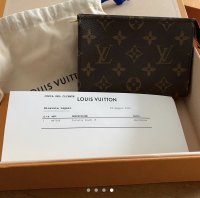 Louis Vuitton receipt for proof that it is real.