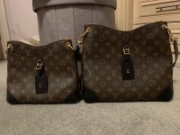 louis vuitton odeon tote pm vs mm