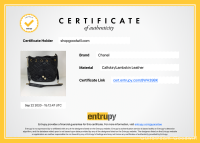 Check a certificate - Entrupy