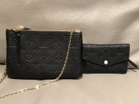 LOUIS VUITTON FELICIE VS DOUBLE ZIP POCHETTE, COMPARISON REVIEW