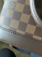 Brand New Louis Vuitton Alma BB 2020 and up, Double Stitching?