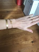 Cartier love sm size 15 or 16 , which one you should buy , snug fit or  loose 