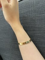 Should the Cartier Love Bracelet fit snug or loose? Should I get a bigger  size if i'm expecting my wrist to get bigger in the future? : r/Cartier