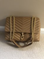 Bag Review: Rebecca Minkoff Edie Flap Shoulder Bag - Ella Pretty Blog